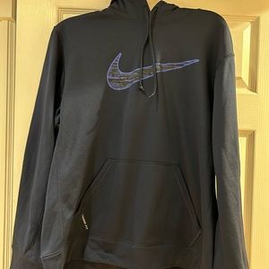 Men’s navy Nike Therma Fit sweatshirt. Perfect condition. Size large